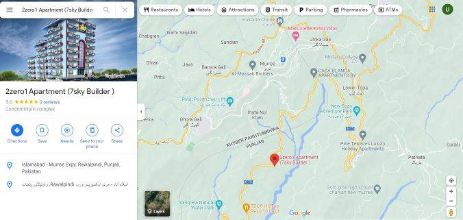 201 Apartments murree